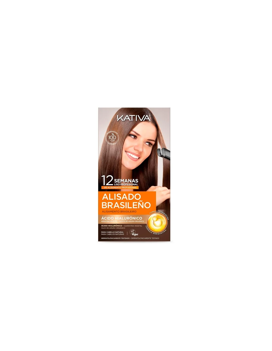 [387009] Kativa Kit Alisado Brasileño Original 225g