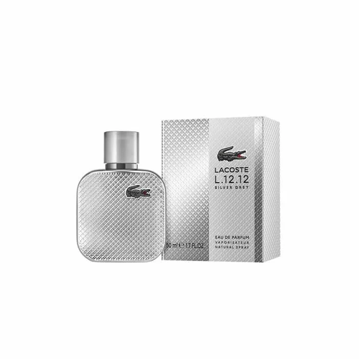 [388379] Lacoste L.12.12 Silver Grey Eau De Parfum Spray 50ml