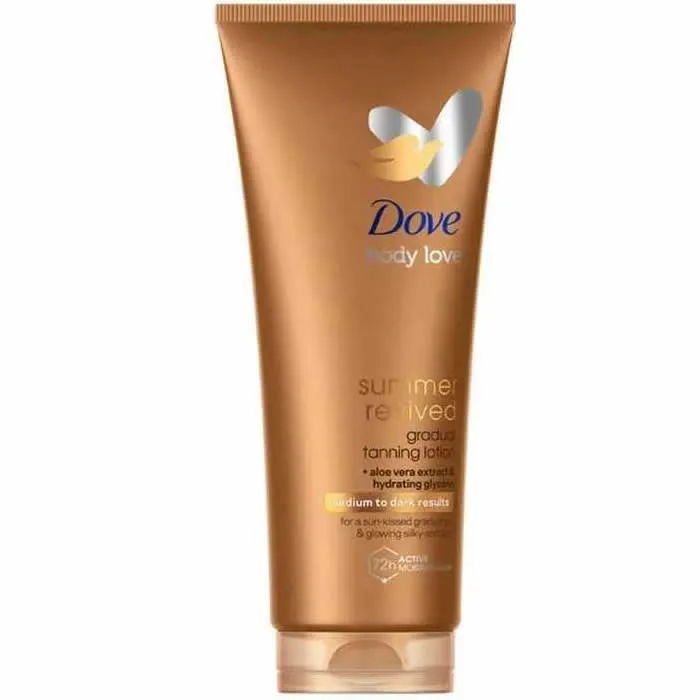 [324315] Dove Summer Revived Gradual Tanning Lotion Medium To Dark 200ml