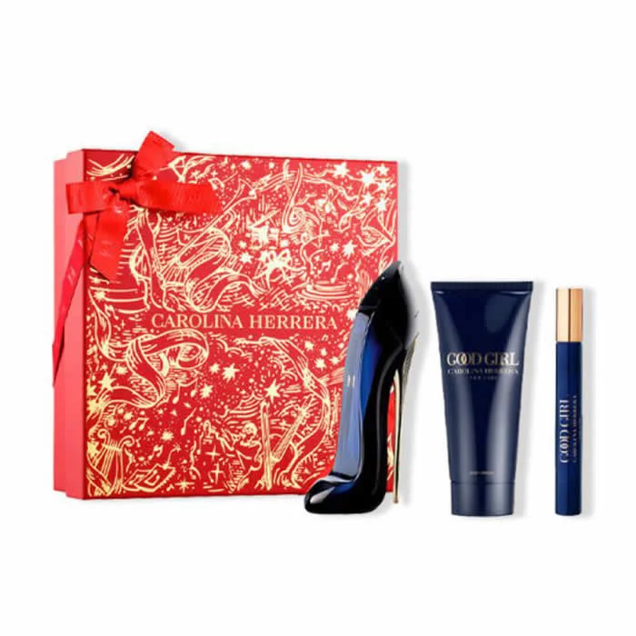 [400128] Carolina Herrera Good Girl Eau De Parfum Spray 80ml Set 3 Parti