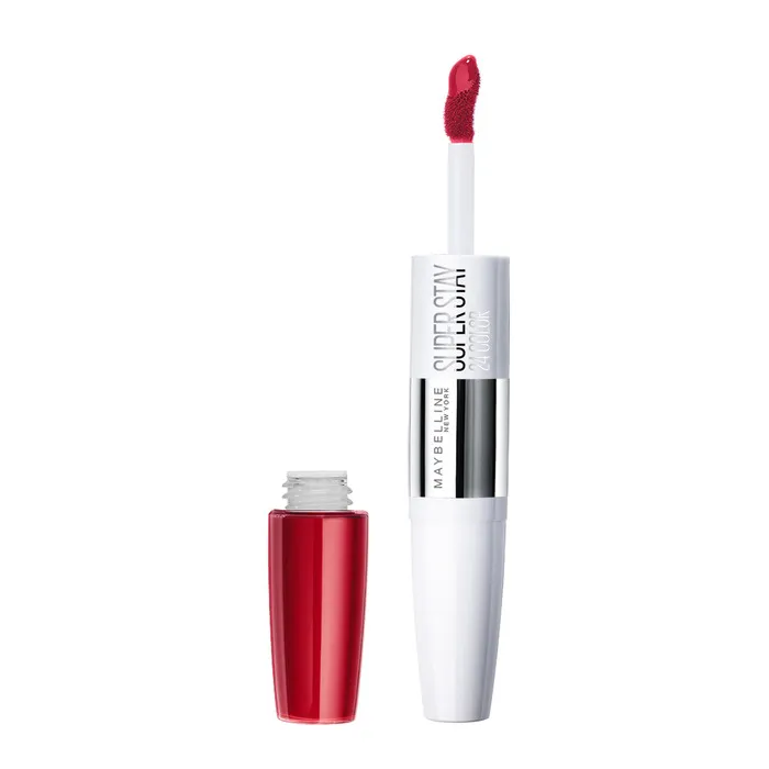 [97152] Maybelline Superstay 24 2-Step Liquid Lispstick Makeup 573 Eternal Cherry