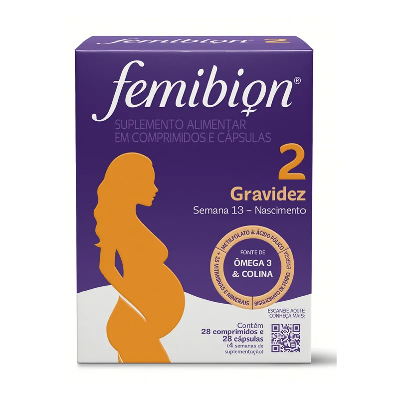 [362568] Femibion 2 28 comprimés et 28 gélules