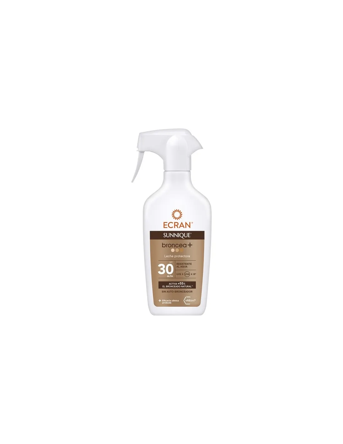 [329917] Ecran Sunnique Broncea Pistola Spf30 270ml