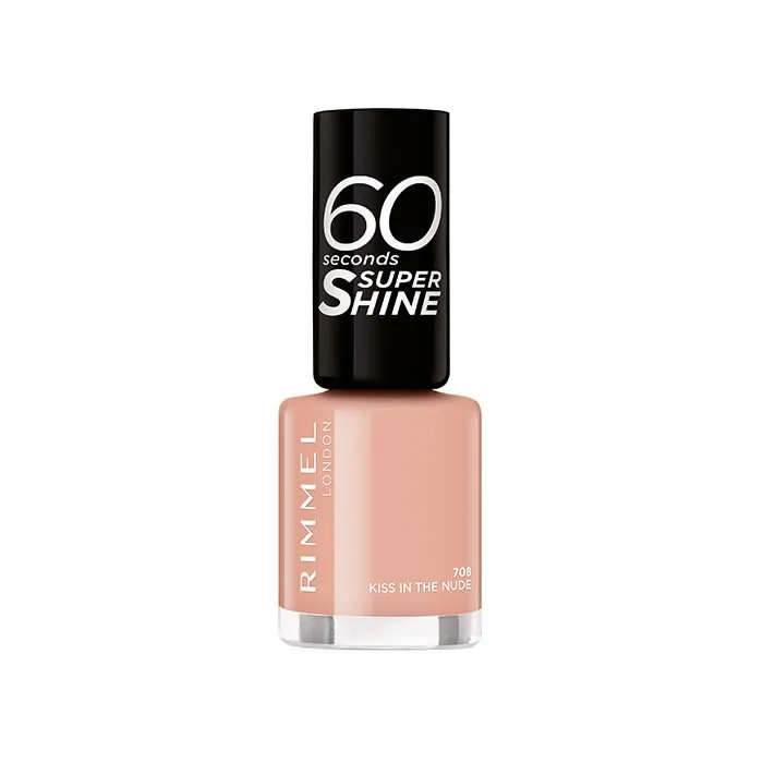 [182406] Rimmel 60 Seconds Super Shine 708 Kiss In The Nude