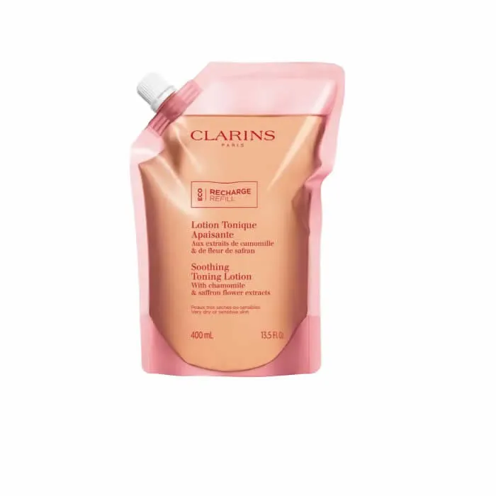 [362119] Clarins Lotion Tonique Apaisante 400ml Refill
