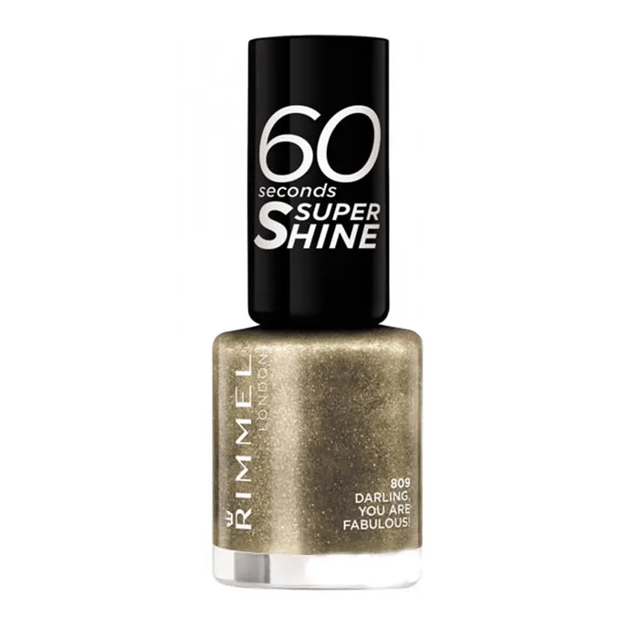 [103139] Rimmel London 60 Seconds Super Shine Nail Lacquer 809 Darling You Are Fabulous