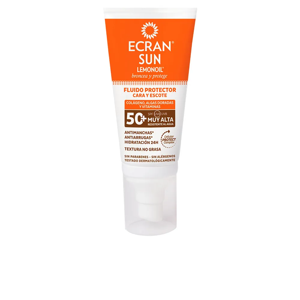 [102232] Ecran Sun Lemonoil Face And Neck Fluid Spf50 50ml
