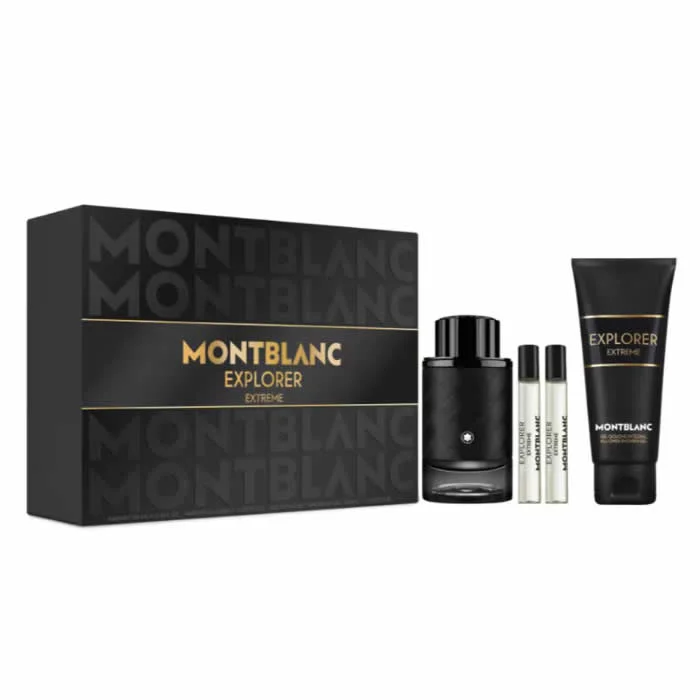 [412771] Montblanc Explorer Extreme Eau De Parfum Spray 100ml Set 4 Parti