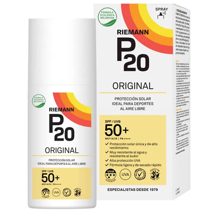 [334989] Riemann P20 Spray De Protection Solaire Spf50+ 175ml