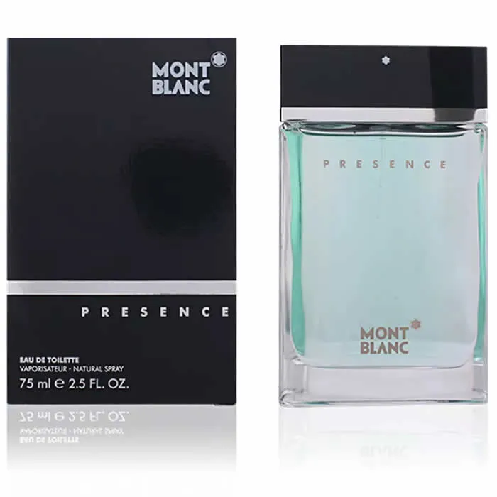 [8339] Montblanc Presence Men Eau De Toilette Vaporisateur 75ml
