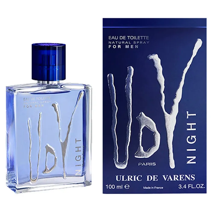 [18077] Ulric De Varens Night For Men Eau De Toilette Vaporisateur 100ml