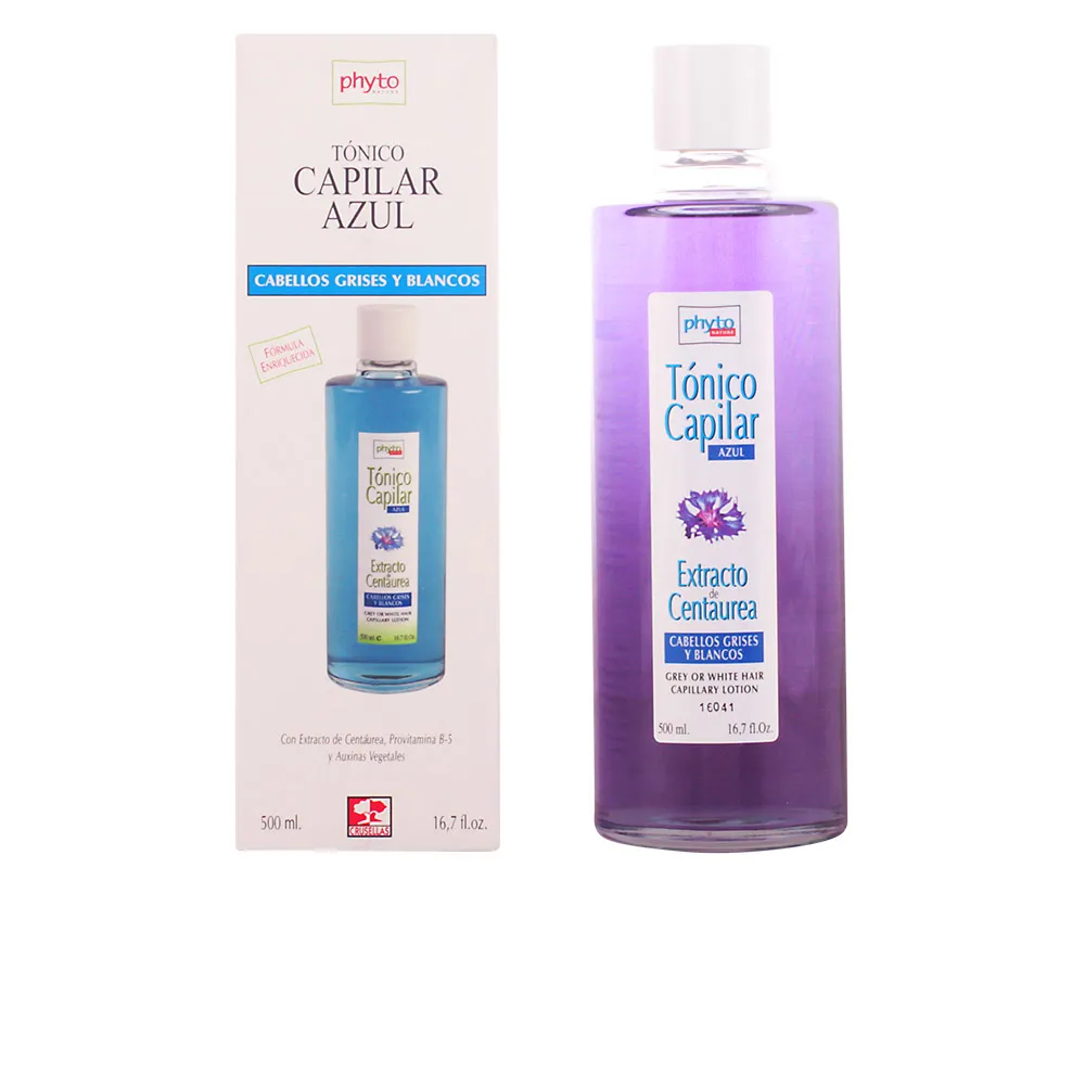 [77079] Luxana Phyto Nature Blue Capillary Lotion Grey Or White Hair 500ml