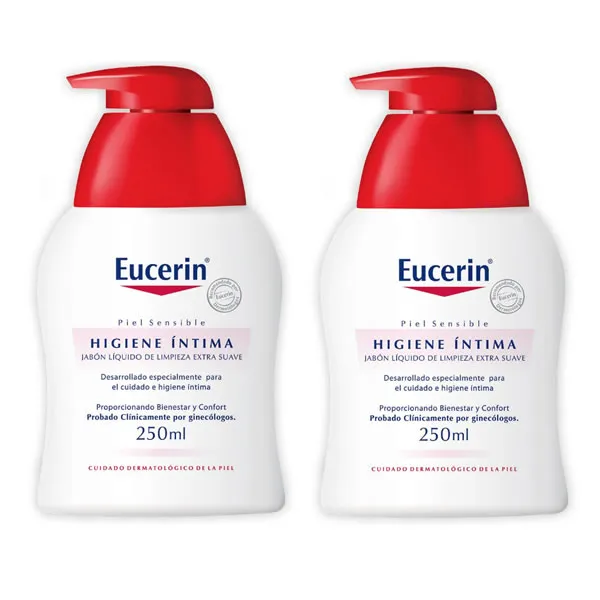 [80660] Eucerin Pack Savon Hygiène Intime 2x250ml