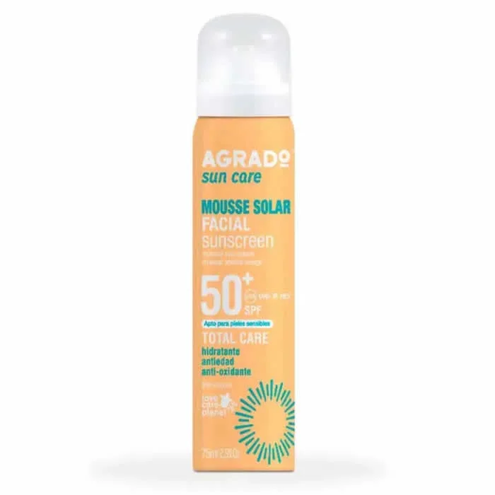 [280572] Agrado Mousse Facial Sunscreen Spf50 75ml