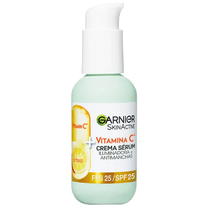 [294634] Garnier SkinActive Anti Spot Illuminating Serum Cream Vitamin C Spf25 50ml