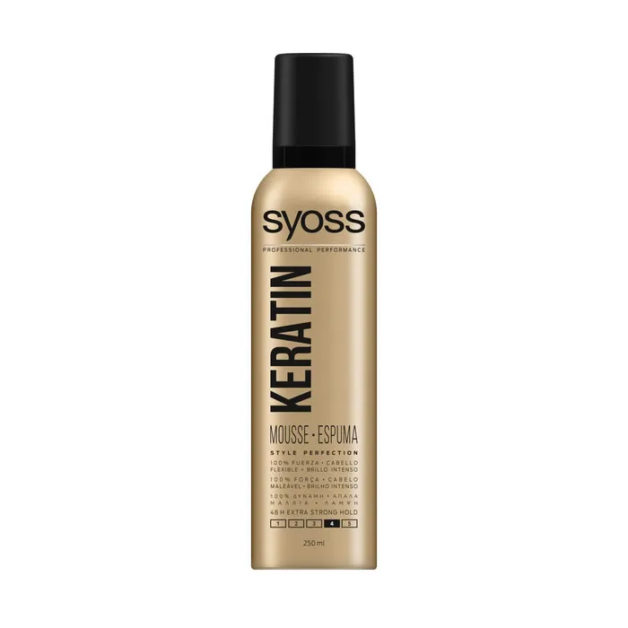 [190938] Syoss Mousse Keratin Style Perfection 250ml