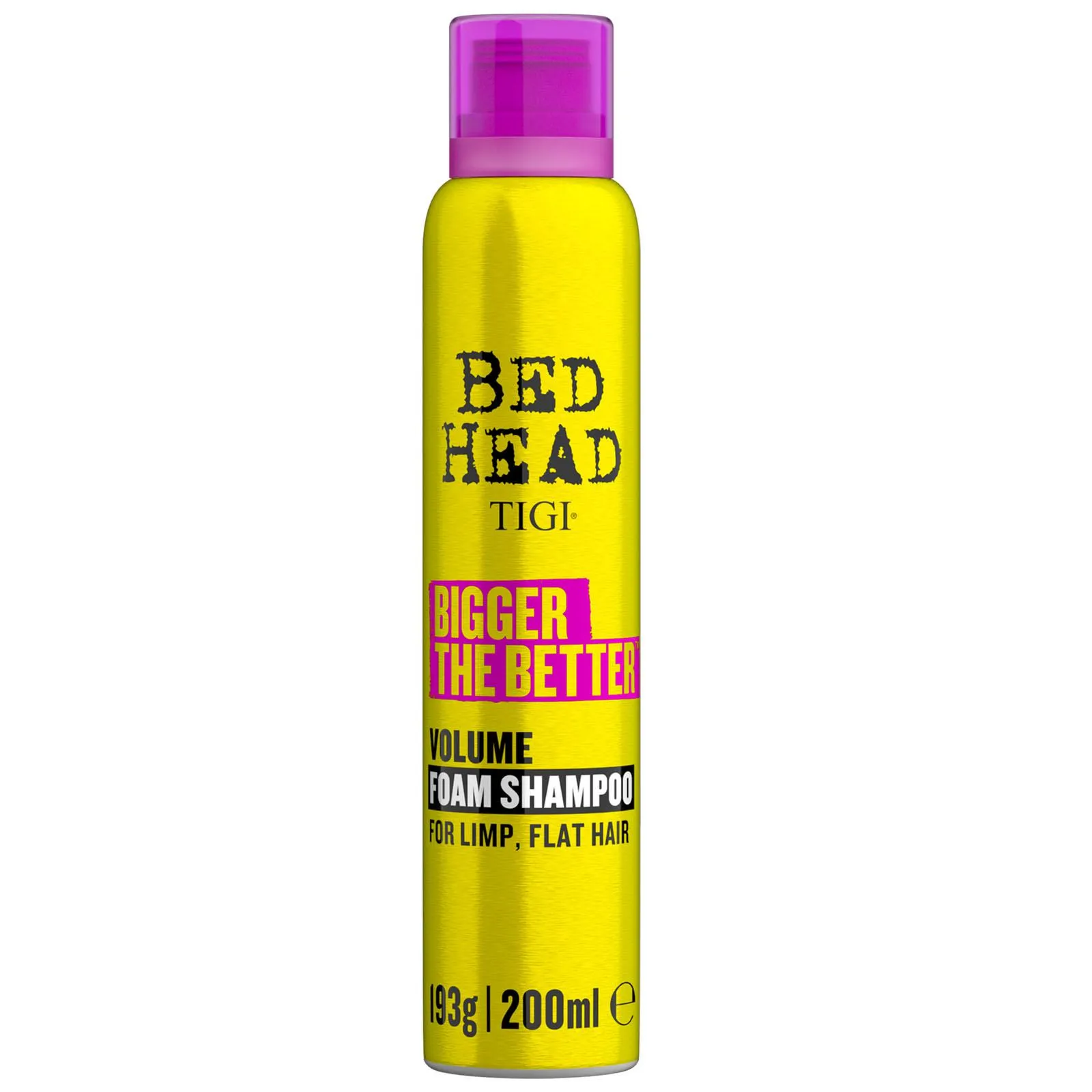 [292771] Tigi Bed Head Bigger The Better Volume Foam Shampoo 200ml