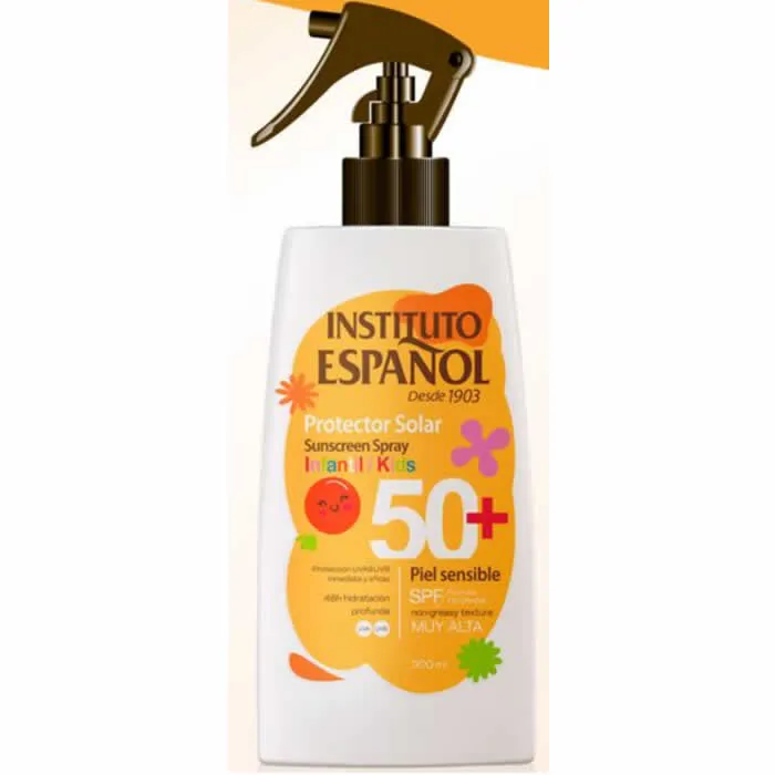 [380238] Instituto Español Sunscreen Spray Kids Spf50+ 300ml Sensitive Skin