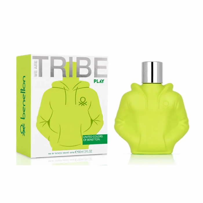 Benetton We Are Tribe Play Eau De Toilette Natural Spray 90ml