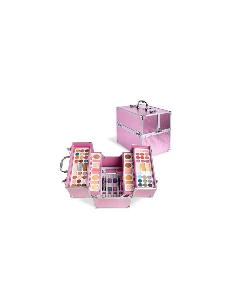 Magic Studio Potężne Kosmetyki Magic Studio Kolorowe Maletin Completo 32 Sombras 16 Brillos 8 Polvos 8 Rubor