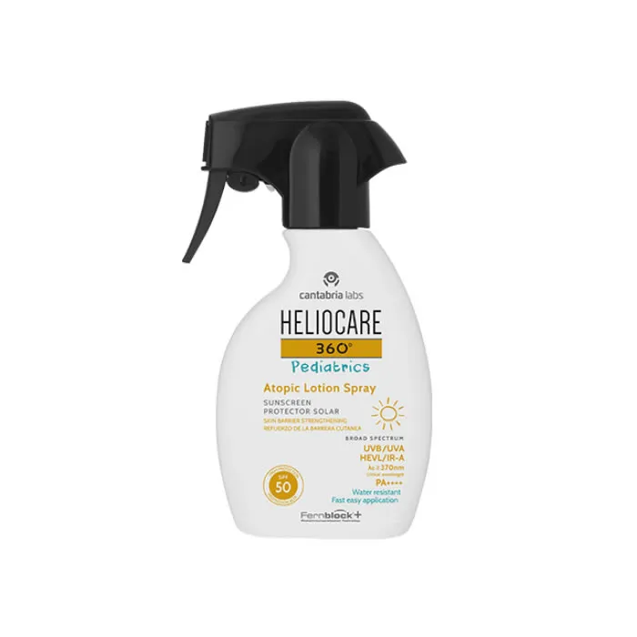 [182164] Heliocare 360 Pediatrics Atopic Locion Spray Spf50+ 250ml