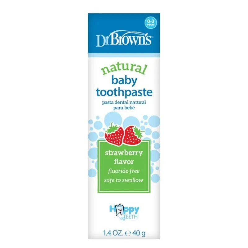 [270905] Dr.Brown's Toothpaste Fresa Flavour 40g