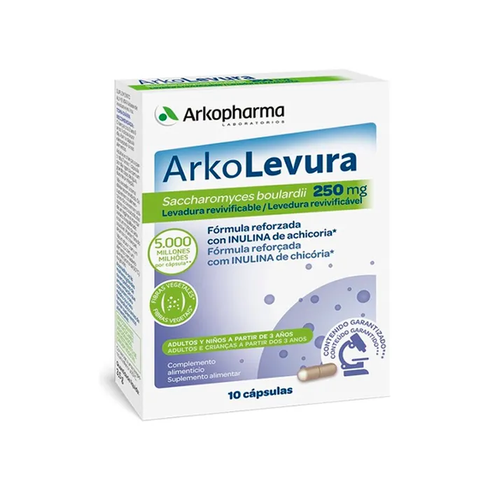 [271068] Arkopharma Arko-Levura Saccharomyces Boulardii 10 Capsules