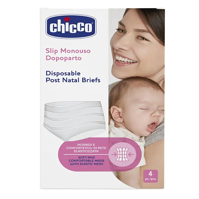 [279445] Chicco Mammy Culotte Post-partum Jetable 4 Unités