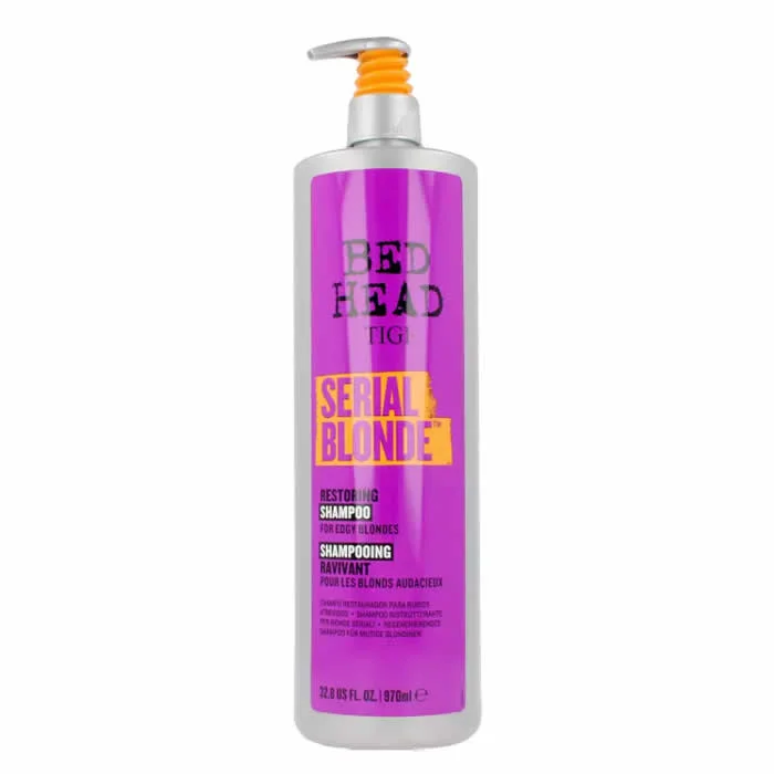 [292764] Tigi Bed Head Serial Blonde Purple Restoring Shampoo 970ml