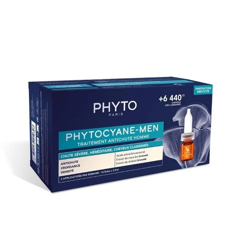 [313868] Phyto Phytocyane  Men Anticaida 12x3.5ml