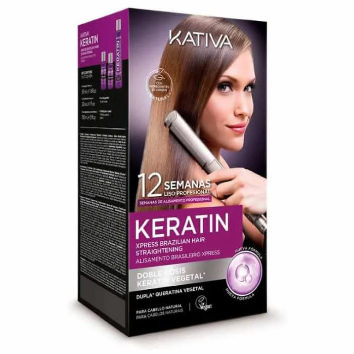 [354774] Kativa Keratin Alisado Brasileño Express Kit 150ml