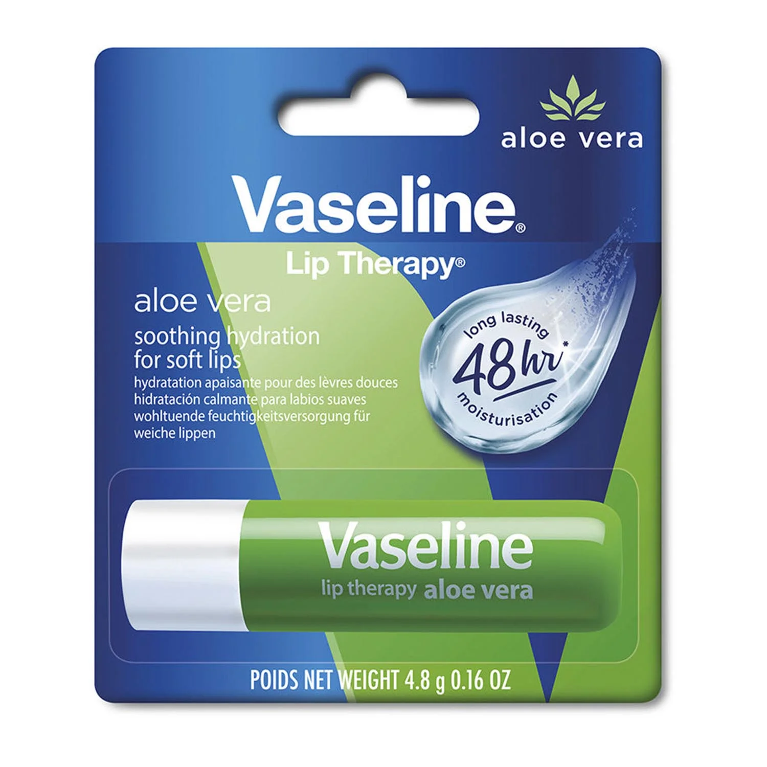 [358419] Vaseline Bálsamo Labial Stick Aloe Vera 4,8g