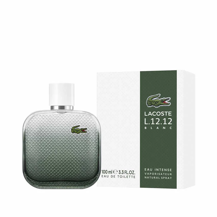 [397015] Lacoste L.12.12 Blanc Eau Intense Eau De Toilette Vaporisateur 100ml