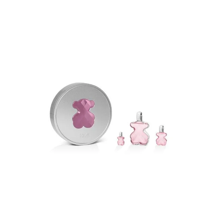 [399572] Tous LoveMe Eau De Parfum Spray 90ml Set 3 Pieces
