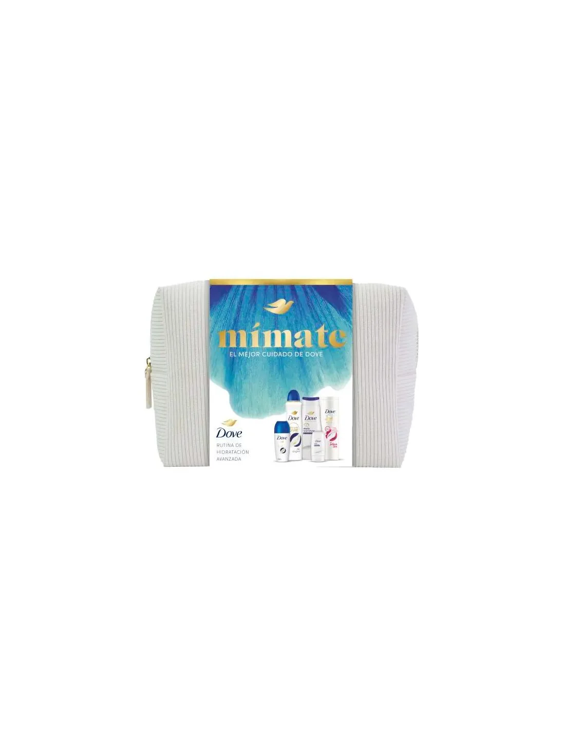 [399727] Dove Neceser Mimate 5 Piezas- Body Intensivo 250ml Desodorante Roll-On 50ml