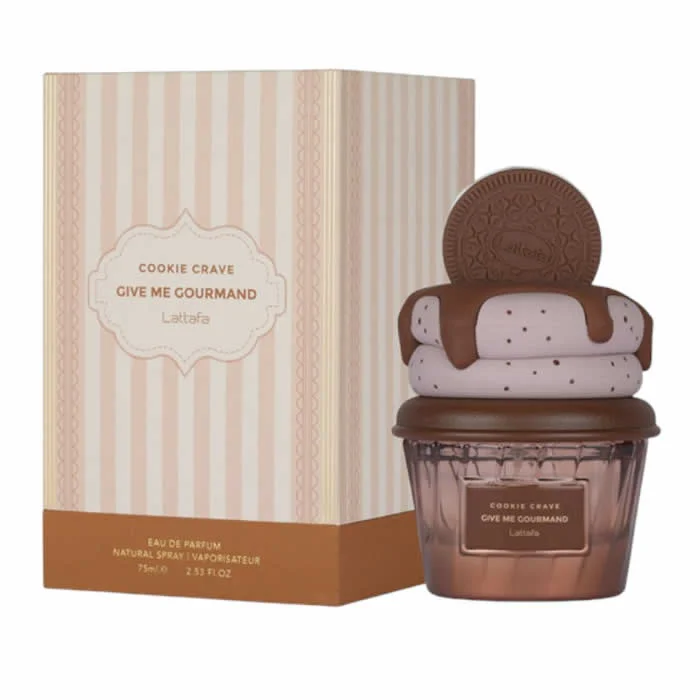 [402424] Lattafa Give Me Gourmand Cookie Crave Eau De Parfum Spray 75ml