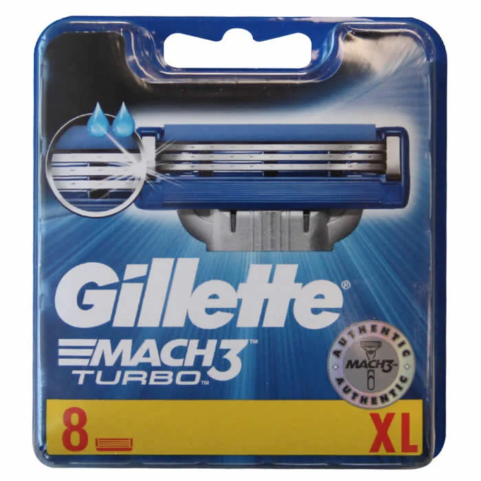 [418049] Gillete Mach3 Turbo 8 Unidades XL