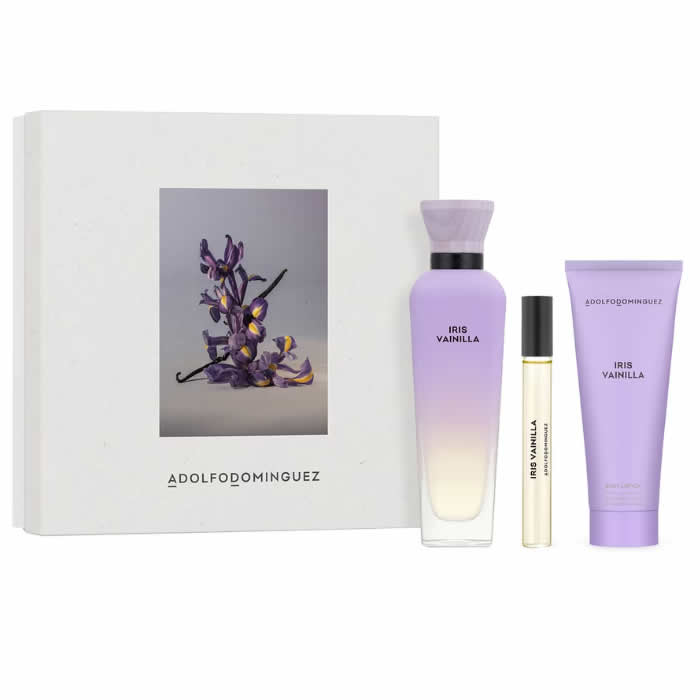 Adolfo Dominguez Iris Vainilla Eau De Parfum Spray 120ml Box 3 Produktai