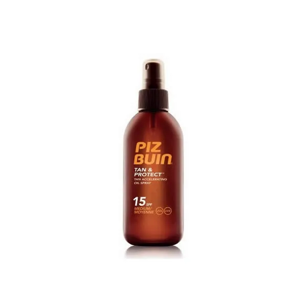 [27679] Piz Buin Tan And Protect Tan Accelerating Oil Spray Spf15 150ml