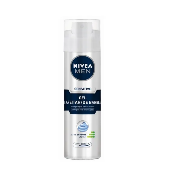 Nivea Gel Ä Raser Peau Sensible 200ml