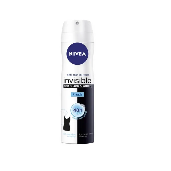 [29650] Nivea Invisible White And Black Fresh Spray 200ml