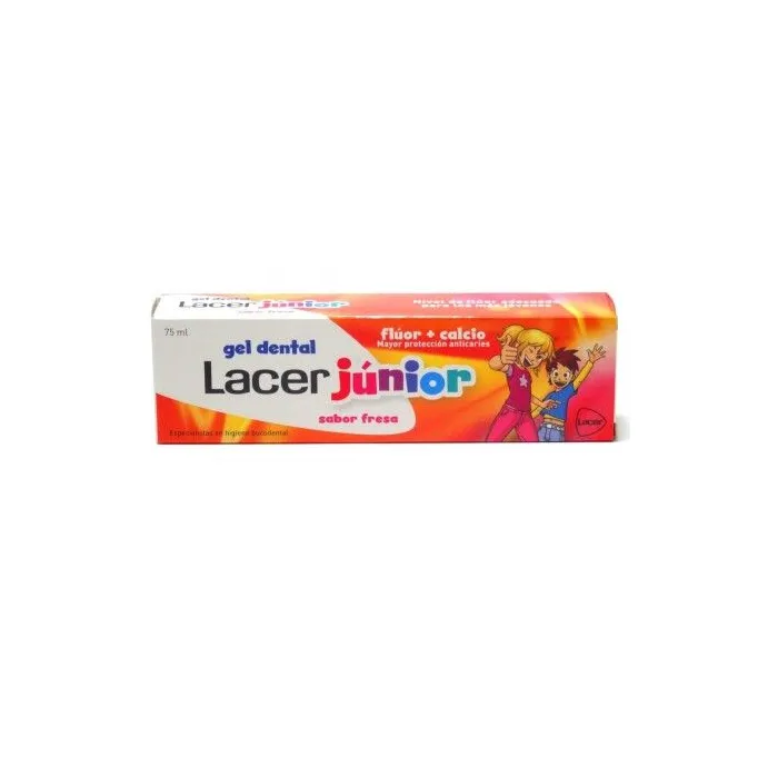 [29798] Lacer Junior Gel 75ml Fraise