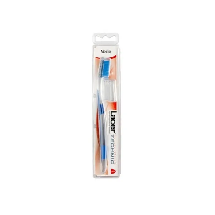 [49504] Lacer Brosse À Dents Medium Technic Adultes