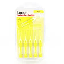 [49521] Lacer™ Brossettes Interdentaires Droites Fines 6 U