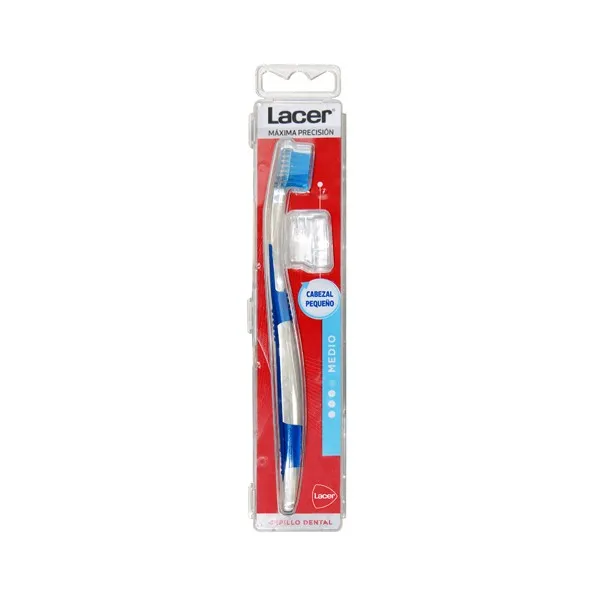 [49539] Brosse À Dents Lacer Adulte De Précision Maximale Moyenne 1ud