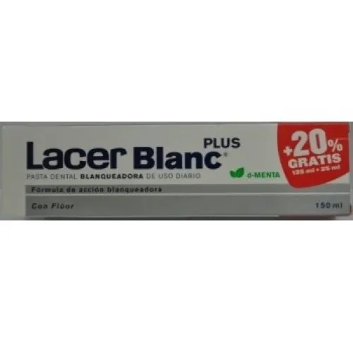 [49568] Lacer™ Blanc Plus Dentifrice Blanchissant À La Menthe 75ml