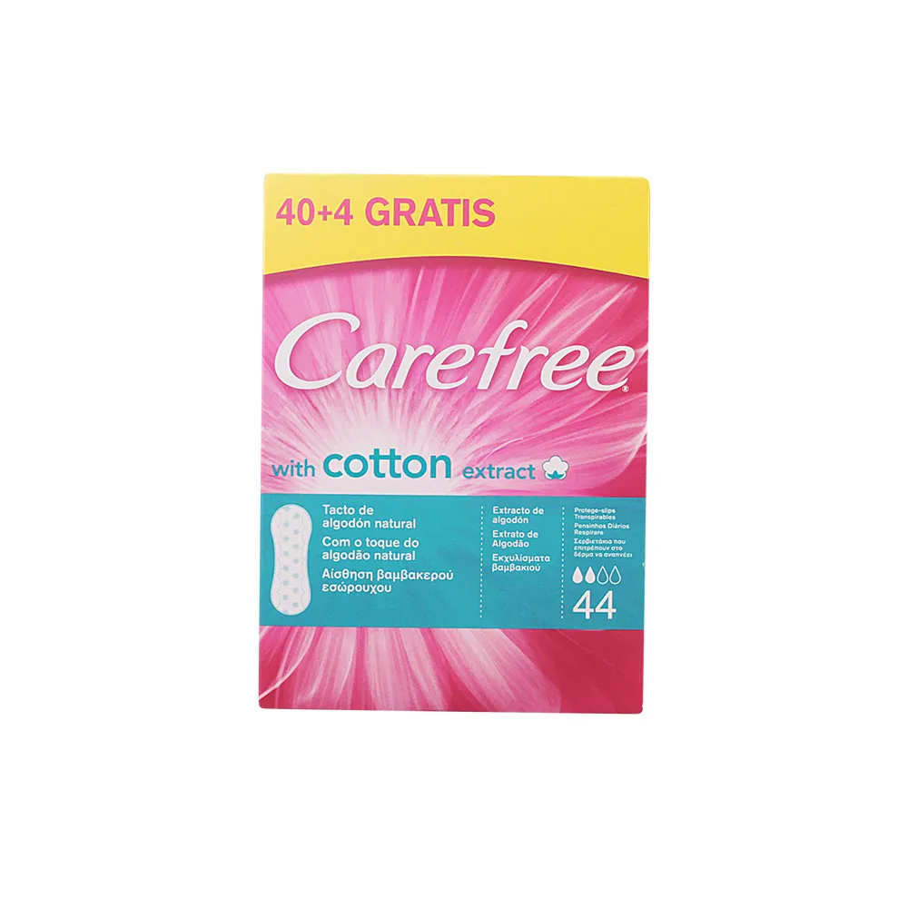 [69144] Carefree With Cotton Extract Protege Slips 44 Unidades