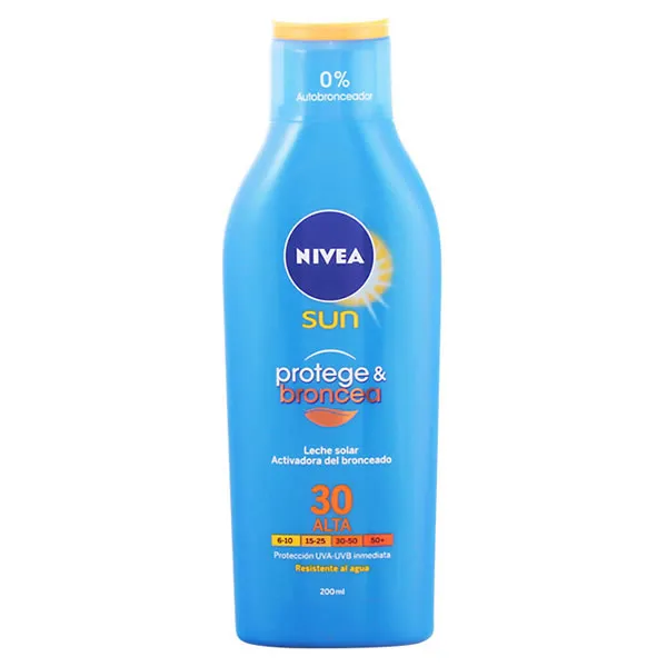 [74445] Nivea Sun Lait Protecteur Protect And Bronze Spf30 200ml