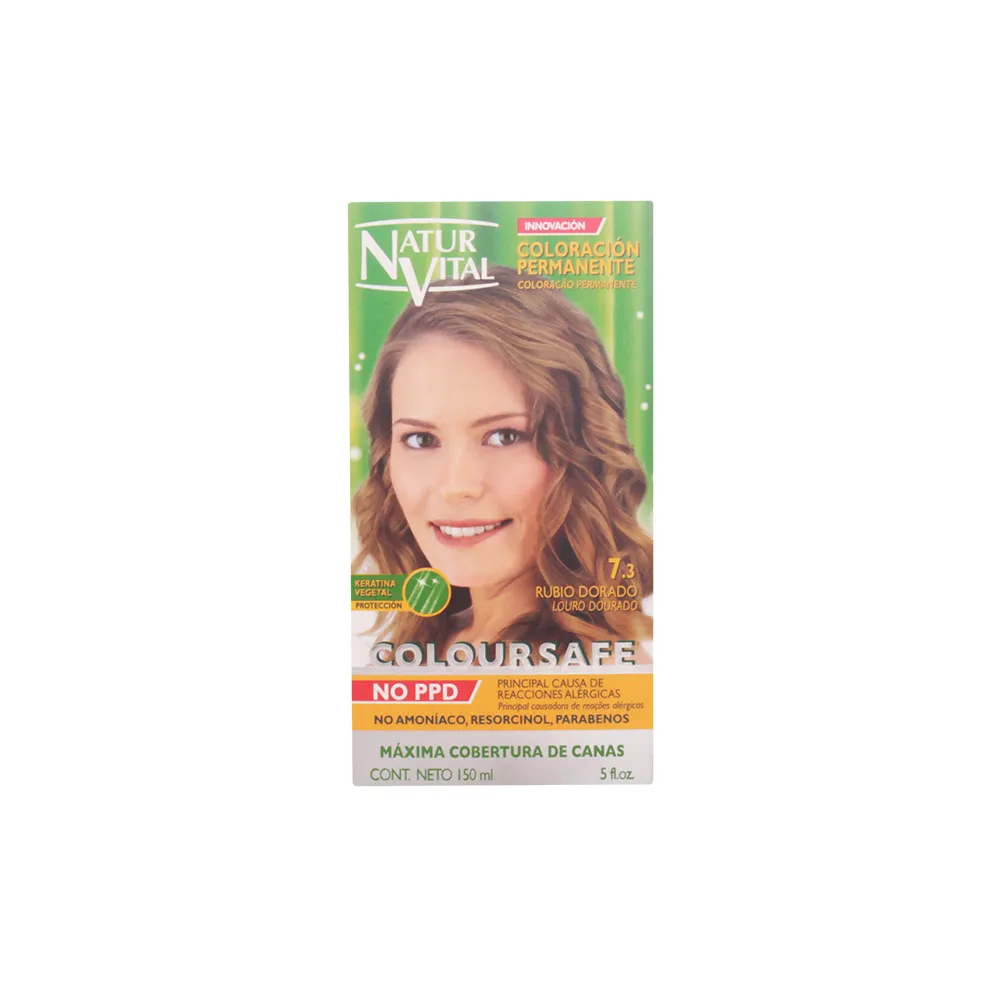 [79795] Naturaleza Y Vida Coloursafe Permanent 7.3 Golden Blonde 150ml