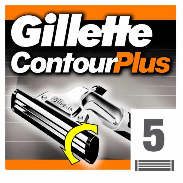 [79908] Gillette Contour Plus Recharge 5 Unités